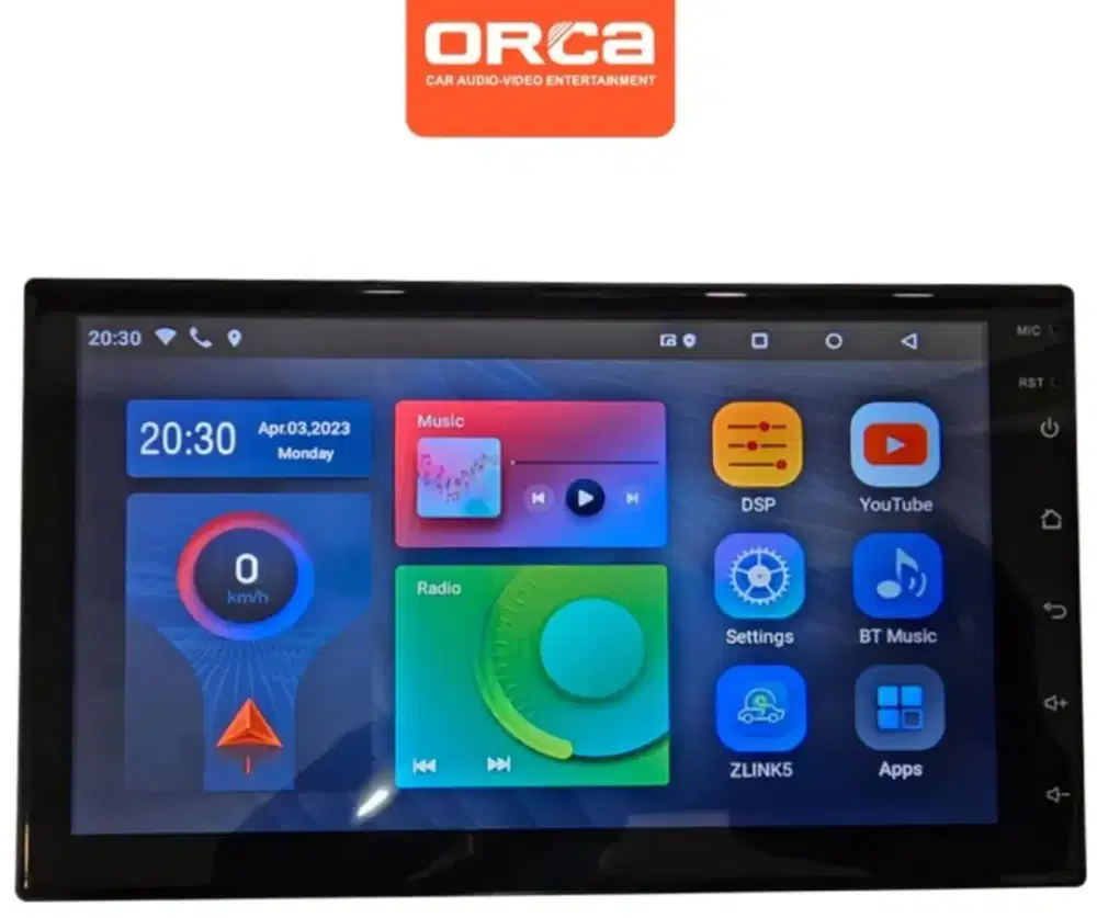 HEAD UNIT ORCA + SUBWOOFER + SPEAKER