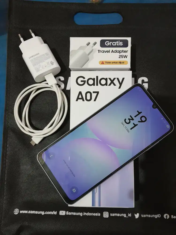 Samsung a07 4g fullset