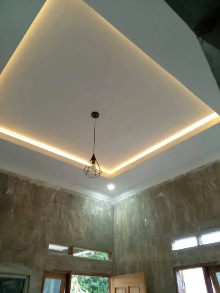 Plafon PVC terpasang