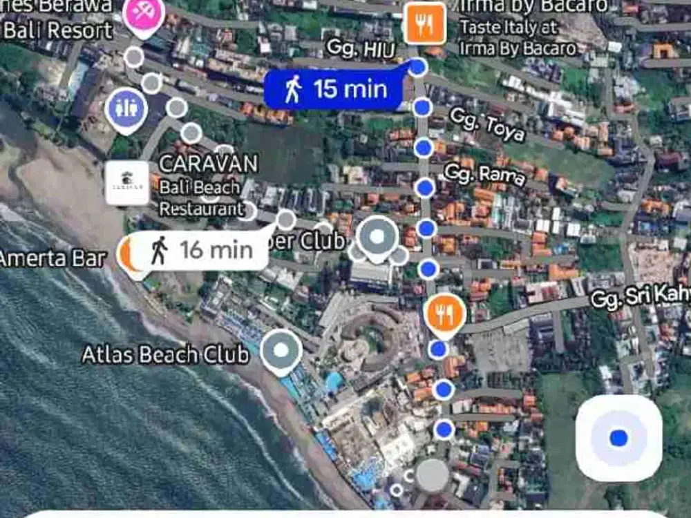 Buc Tanah Elit 70Are Raya Utama Canggu Berawa 400Mtr ke Pantai Jl8mtr - Thumbnail 5