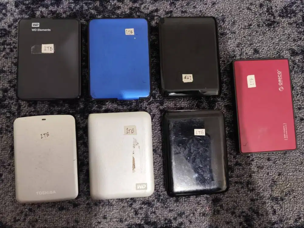 HDD 1TB External USB 3.0 (Sentinel 100/100) POT Minim Pemakaian