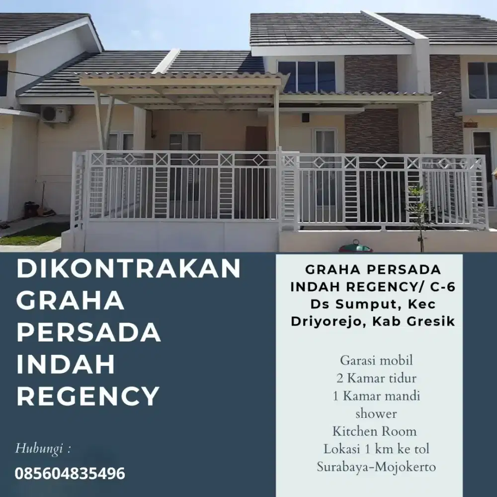 RUMAH DISEWAKAN MURAH SURABAYA