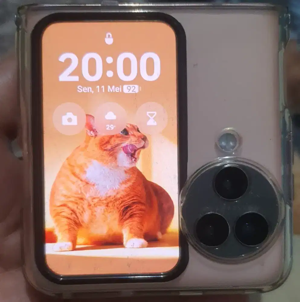 Oppo find N3 flip abis garansi super mulus