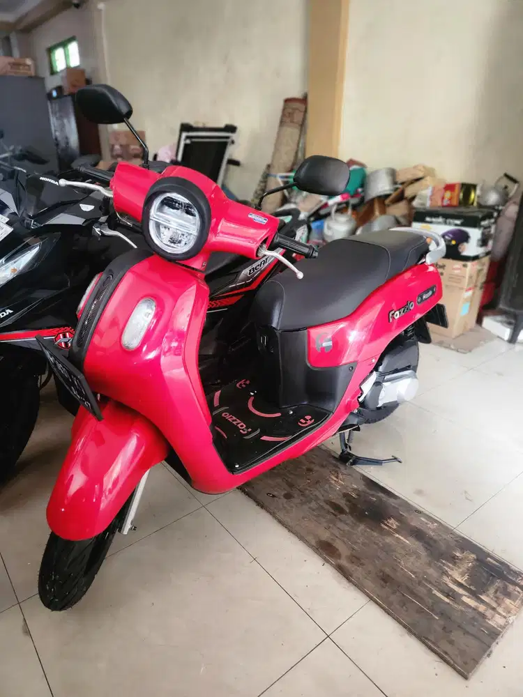 Fazzio merah 125cc keyless 2022 Gbm bisa tunai kredit