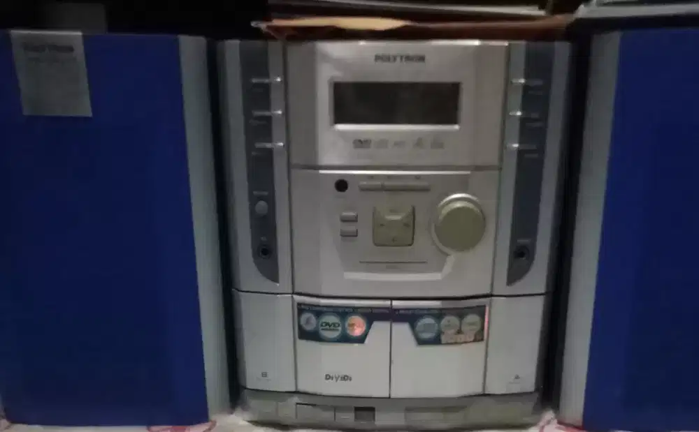 Tape, dvd, radio  (semua tidak berfungsi) polytron