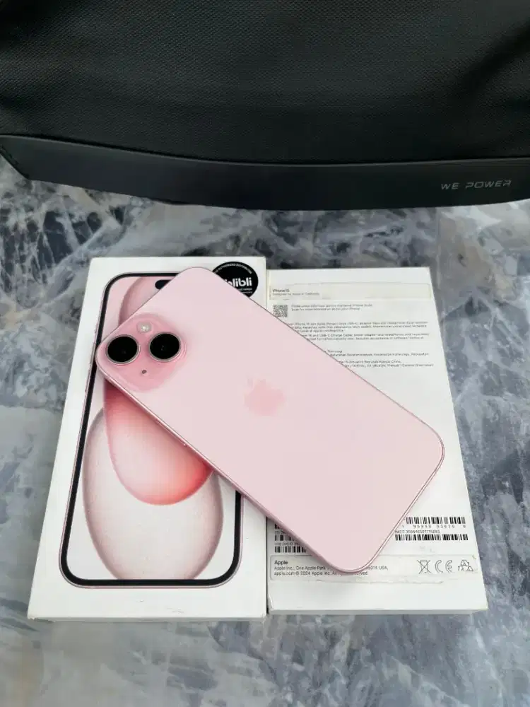 iPhone 15 128gb (Pink) Garansi Resmi Indonesia On 6/26