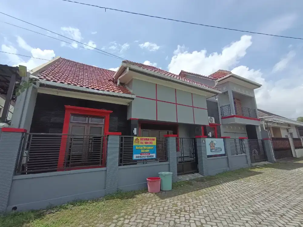 Sewa Rumah Bulanan Jogja Full Furnished