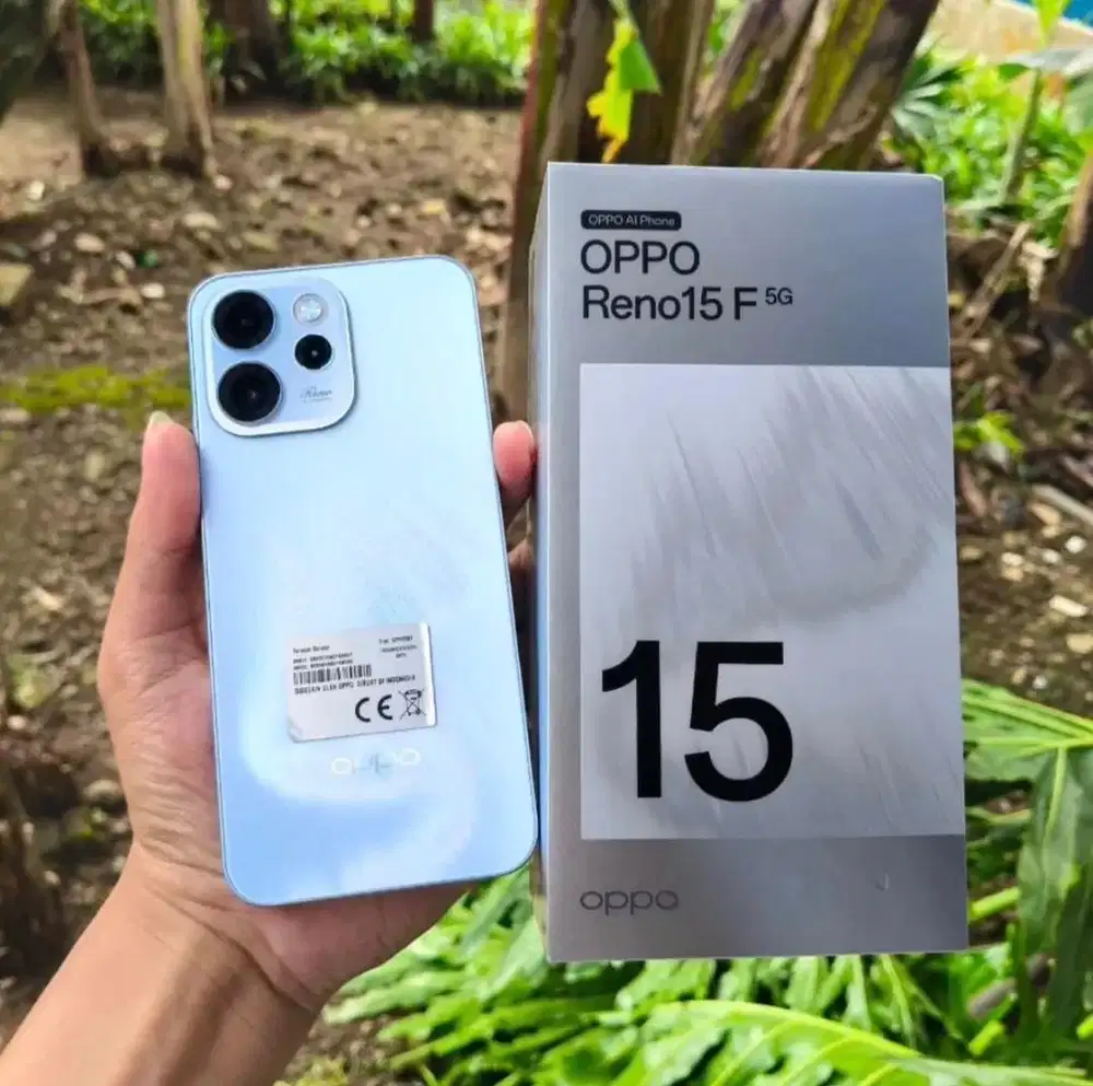 Oppo Reno 15F 5G 8/256 Garansi Resmi Oppo Indonesia