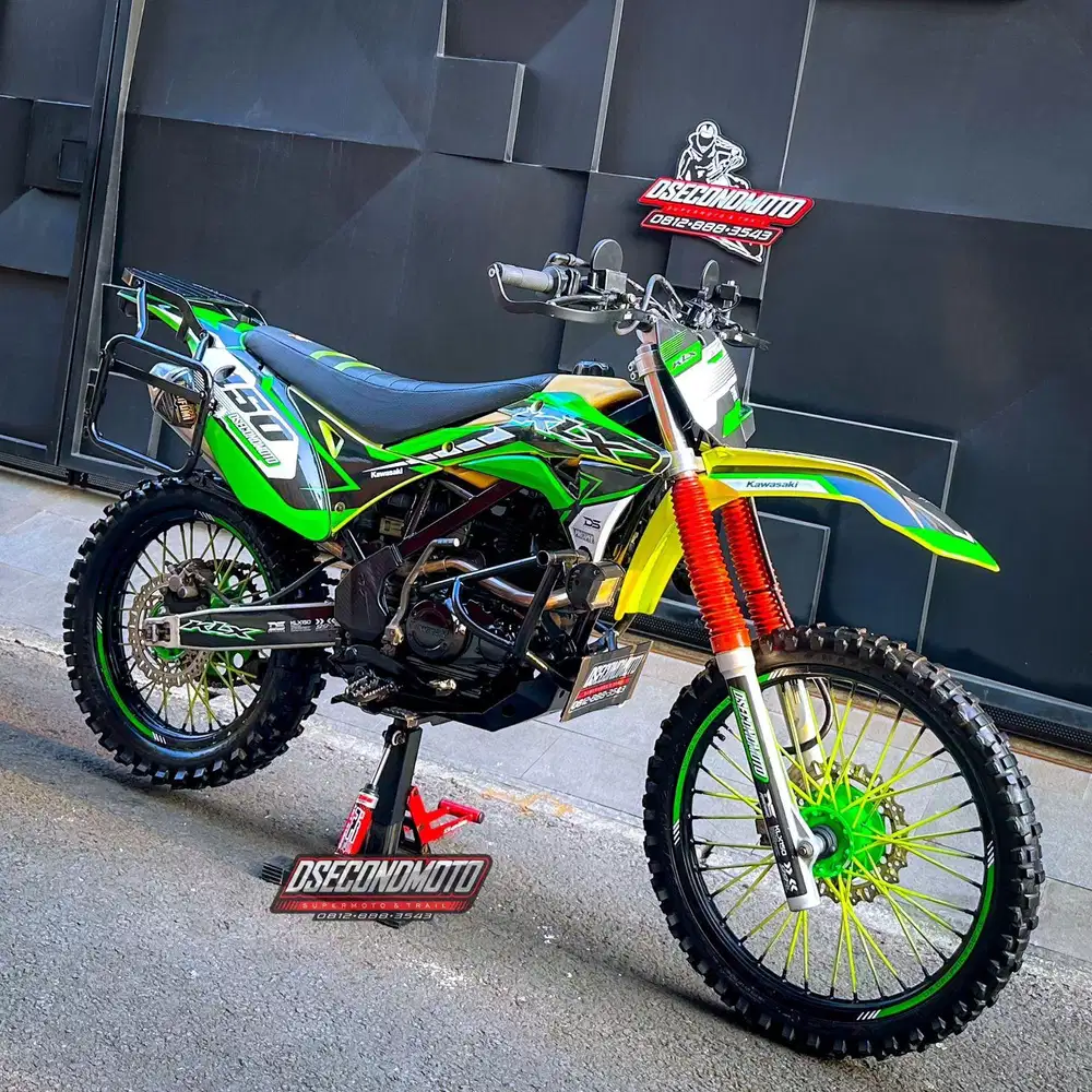 KLX 150‼️TRAIL ADVENTURE RALLY TOURING SUPERMOTO SIAP OFFROAD