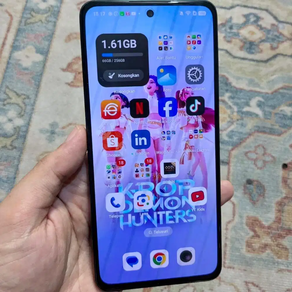 Oppo reno 12 f ram 8 / 256 resmi unit aja