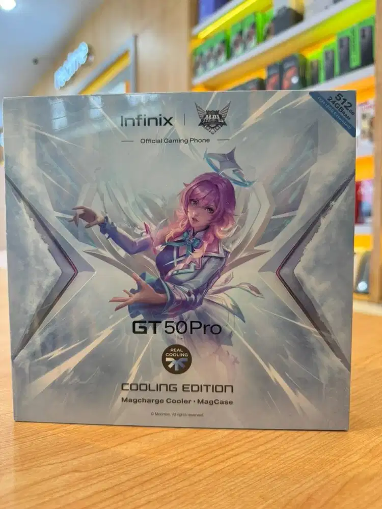 PROMO HP INFINIX GT 50 PRO 12/512 GARANSI RESMI SEGEL BARU