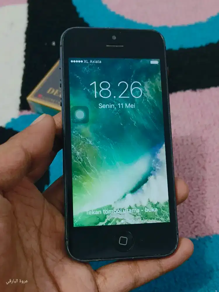 Apple Iphone 5 Black 16 GB Sinyal All Operator Semua Kartu Bisa