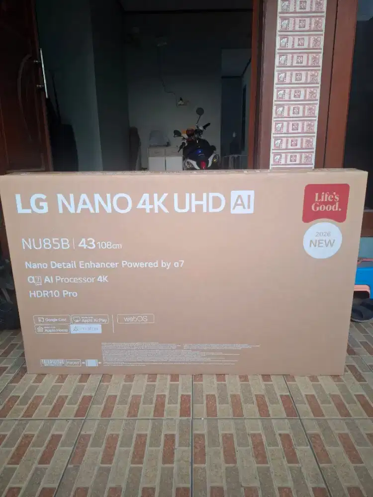 LG Nano 4K UHD NU85B 43inch