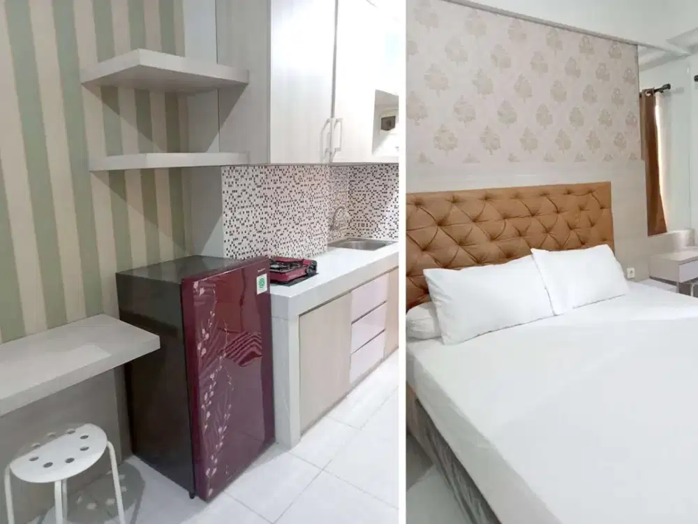 Dijual Apartemen Puncak Dharmahusada Studio Furnished REV.A304