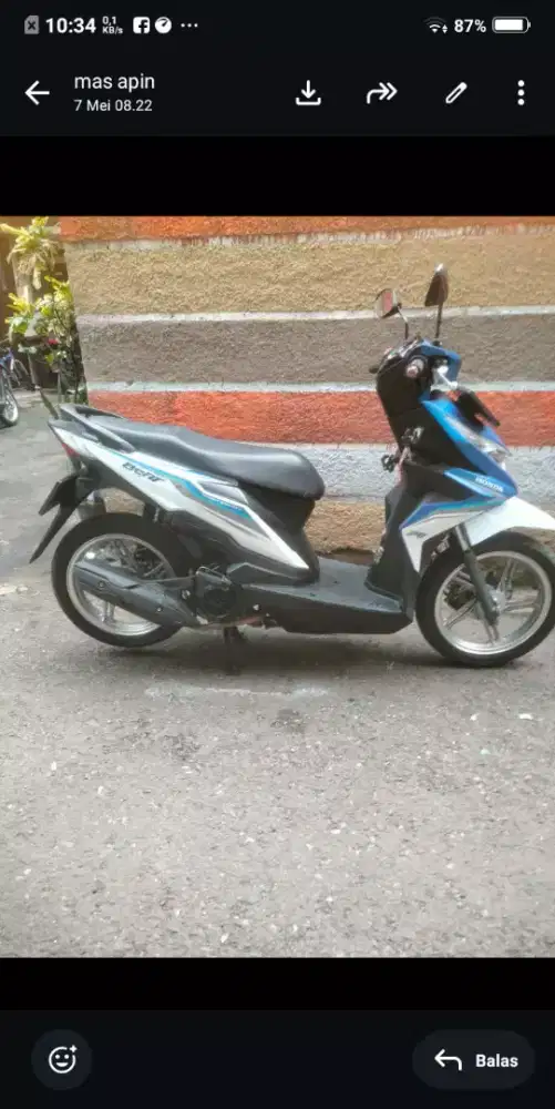 honda beat taun 2017