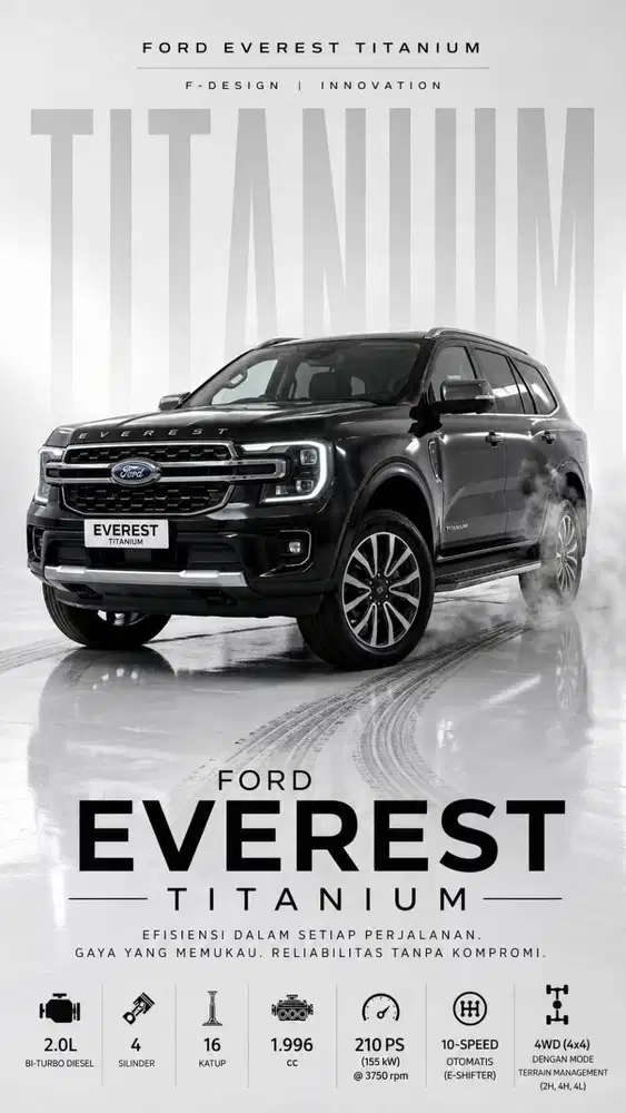 FORD EVEREST TITANIUM