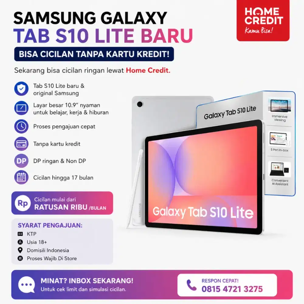 Cicilan Galaxy Tab S10 Lite Malang Kota