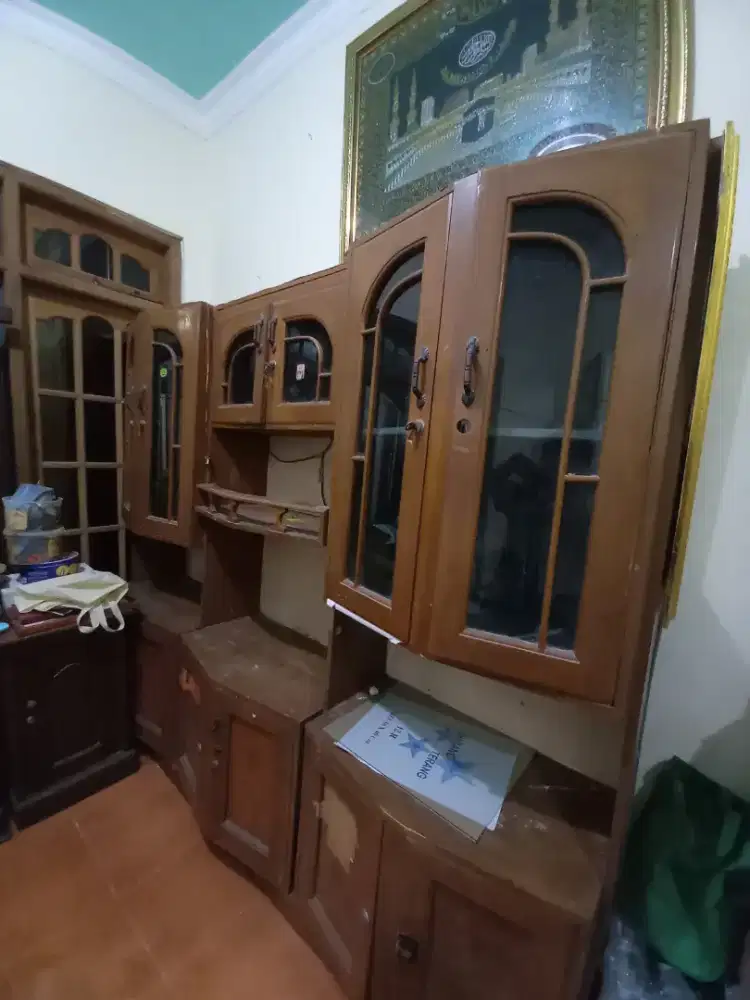 JUAL MURAH BUFFET KAYU JATI