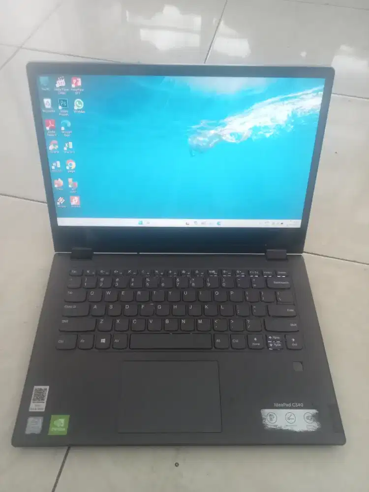 Laptop Lenovo yoga corei3 gen6 vga nvidia