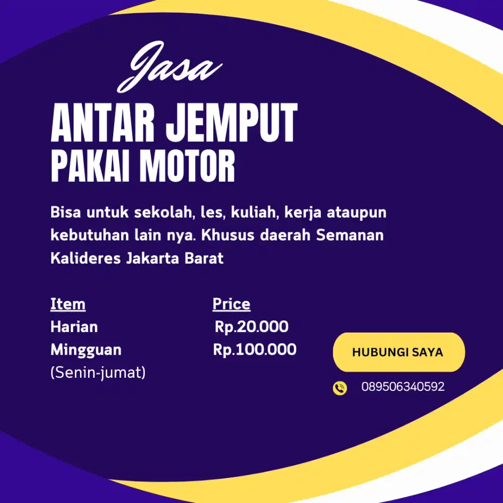 Jasa Antar Jemput