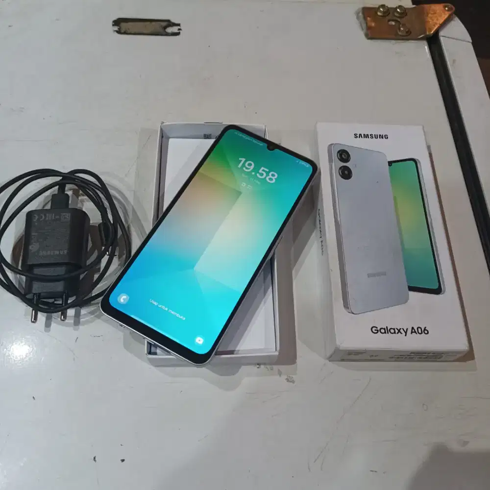 Samsung a06 4/64  Fullset ori no minus