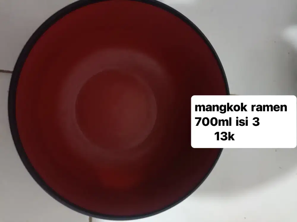 Mangkok ramen tebal