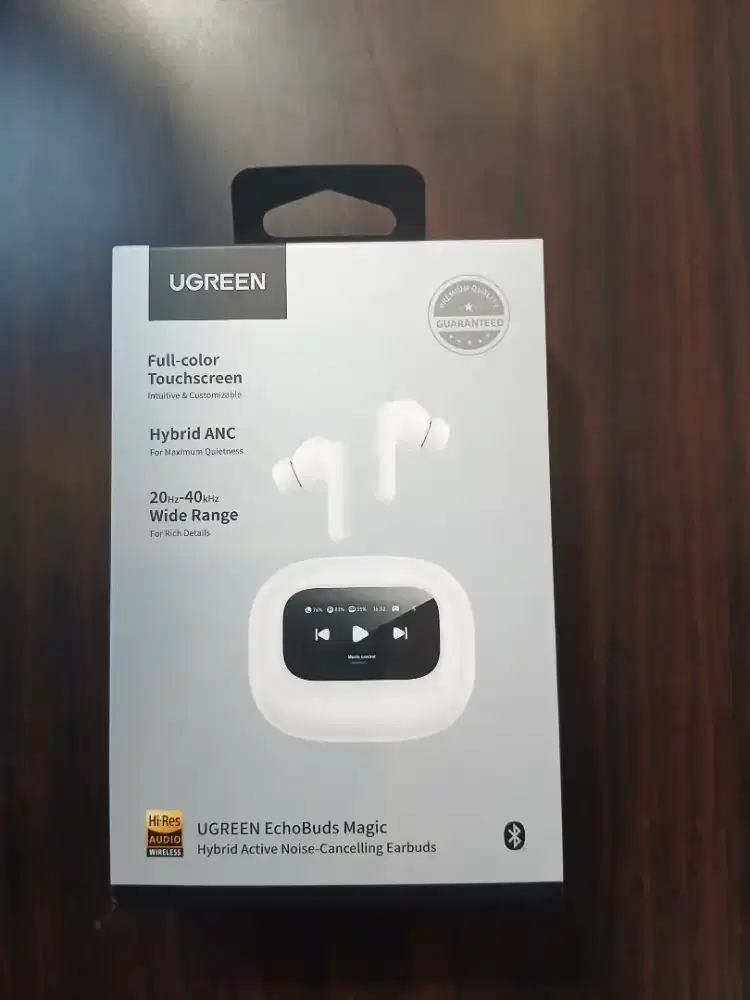 UGREEN TWS HiTune EchoBudsMagic SmartTouchscreen ActiveNoiseCancelling