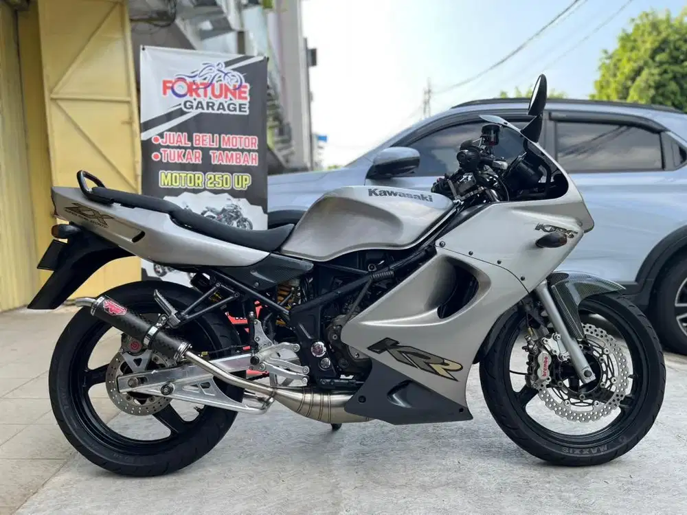 KAWASAKI NINJA 150RR OLD SUPERKIPS BREMBO 2012 HITAM HEDON MODS 150 RR