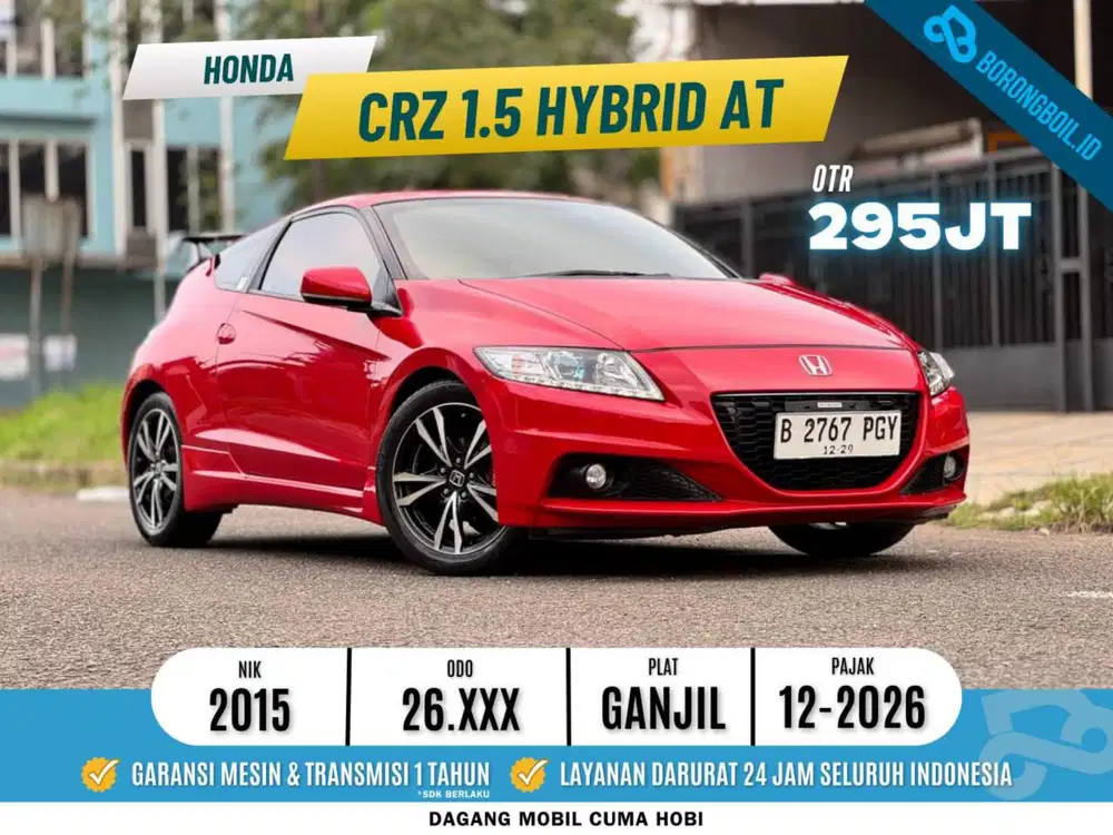 Low KM Honda CRZ 1.5 Hybrid 2015 TERMURAH