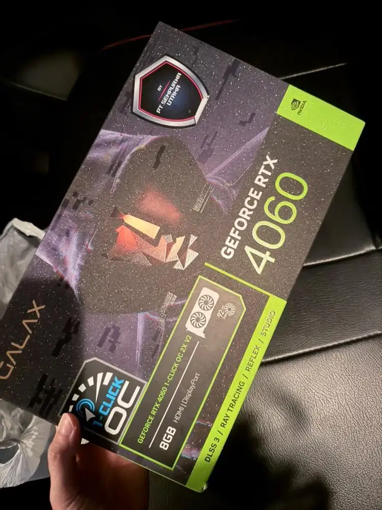 Second Garansi Nov-27 GALAX RTX 4060 8GB 1-click OC