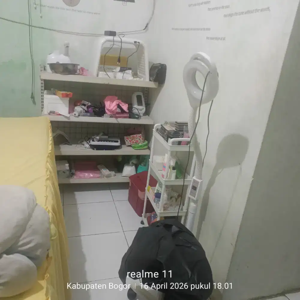 Bed facial + lampu facial