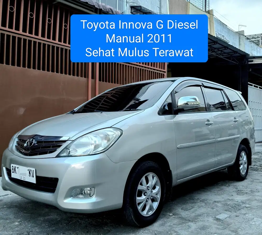 Toyota Innova / Inova 2.5 G 2011 Diesel M/T Turbo Sehat Terawat