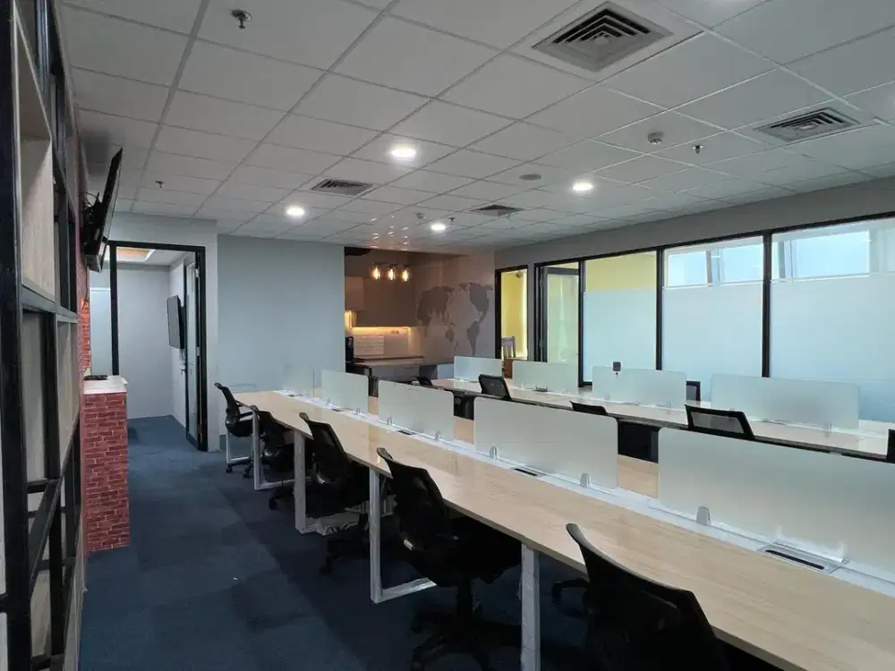 Sewa Kantor Siap Huni 231 m2 di Menara Karya Rasuna Said Kuningan