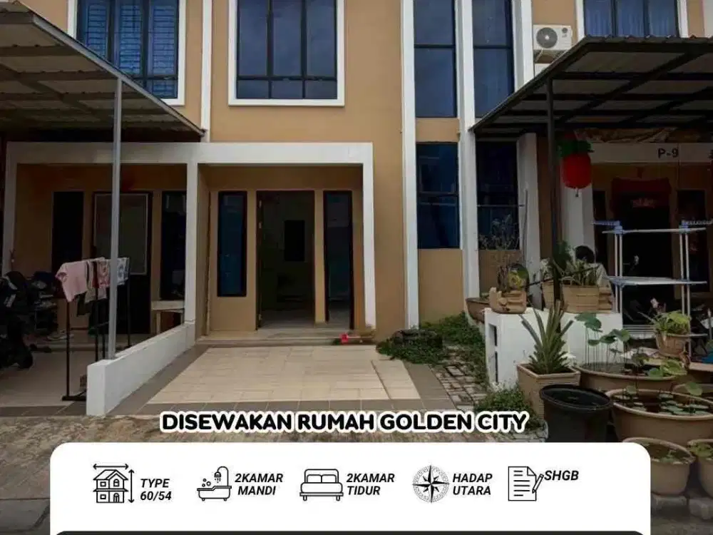 Disewakan Rumah Golden City 2 Bengkong Laut