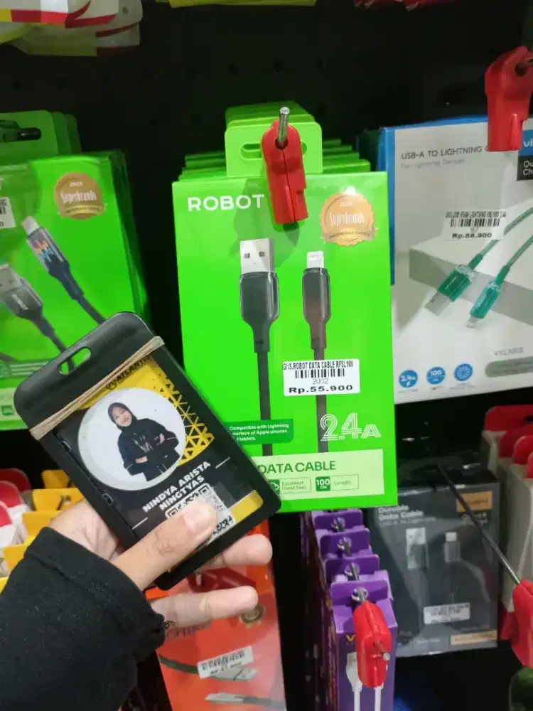 Cable data lightning ATLANTIS DAHSYAT