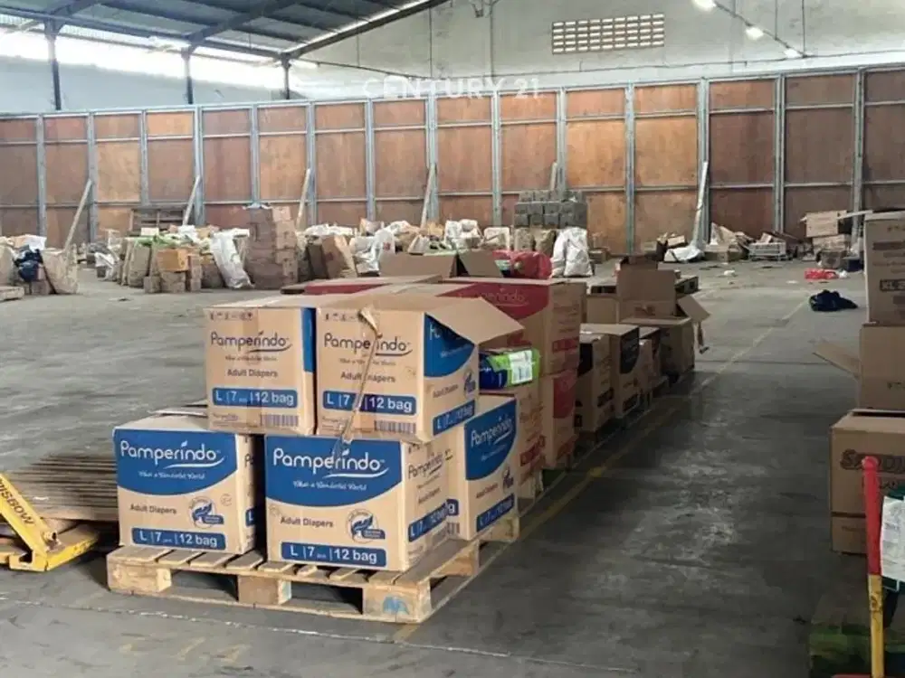 Gudang Luas 1300m2 Masuk Kontener 40 Fit Di Cibitung Bekasi