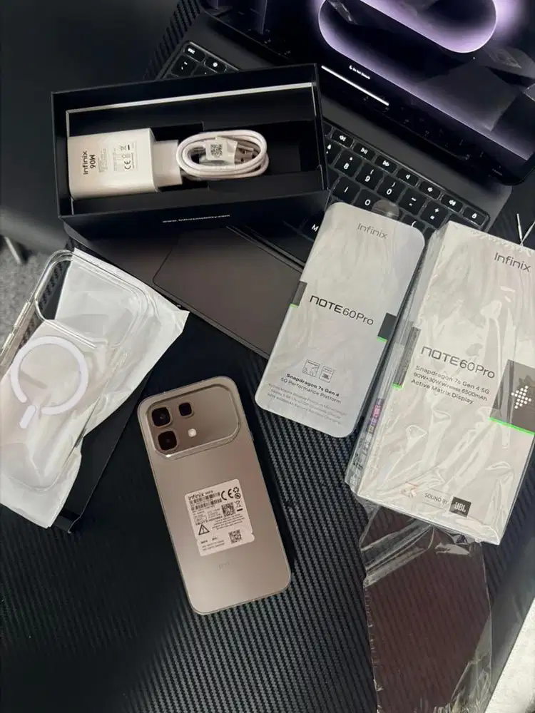 Infinix Note 60 Pro 5G 8/256GB snapdragon 7s - Mist titanium (BNOB)