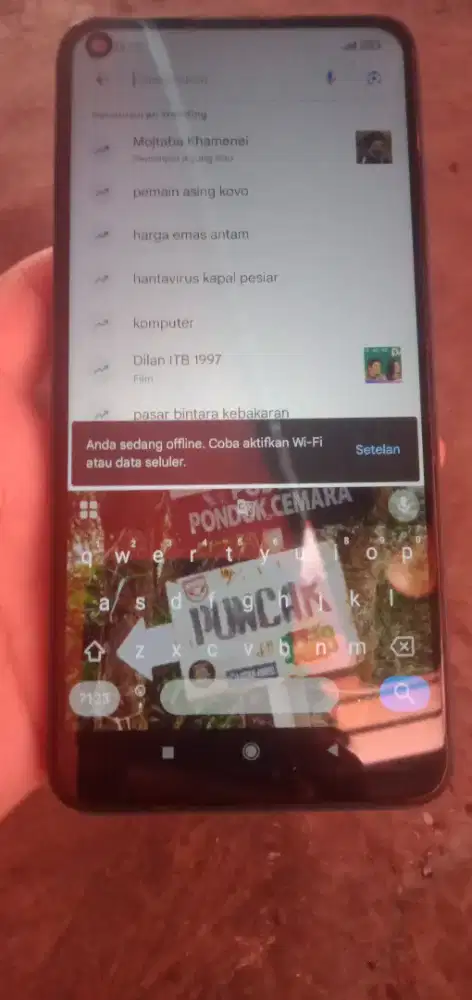Hp retmi not 9 ram 4 hp mulus min pemakaian j