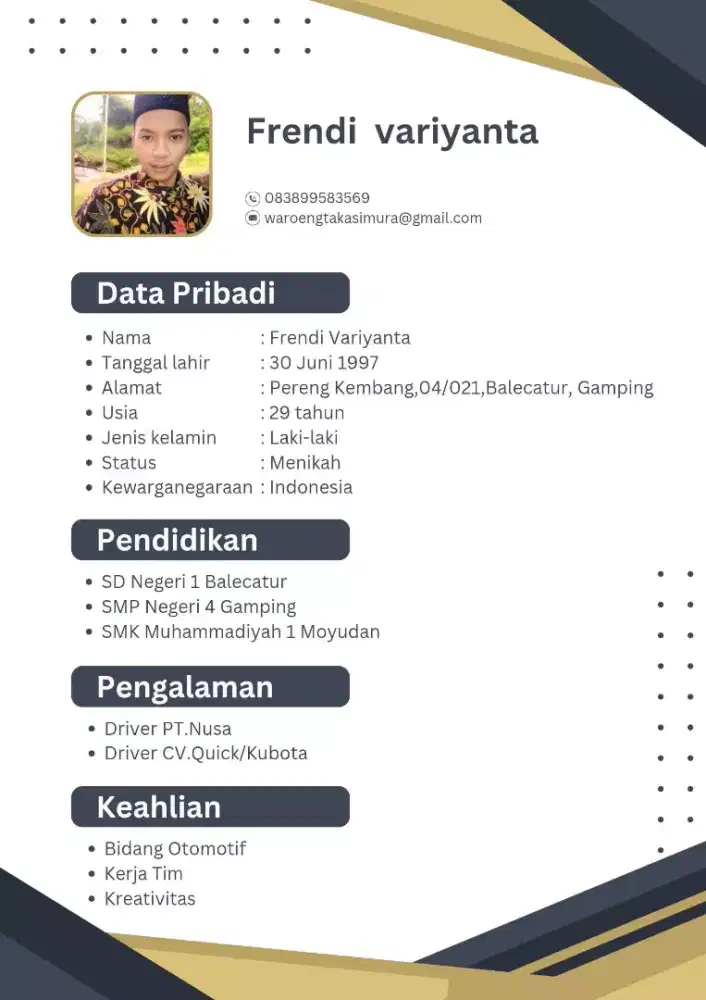 Jasa Driver panggilan
