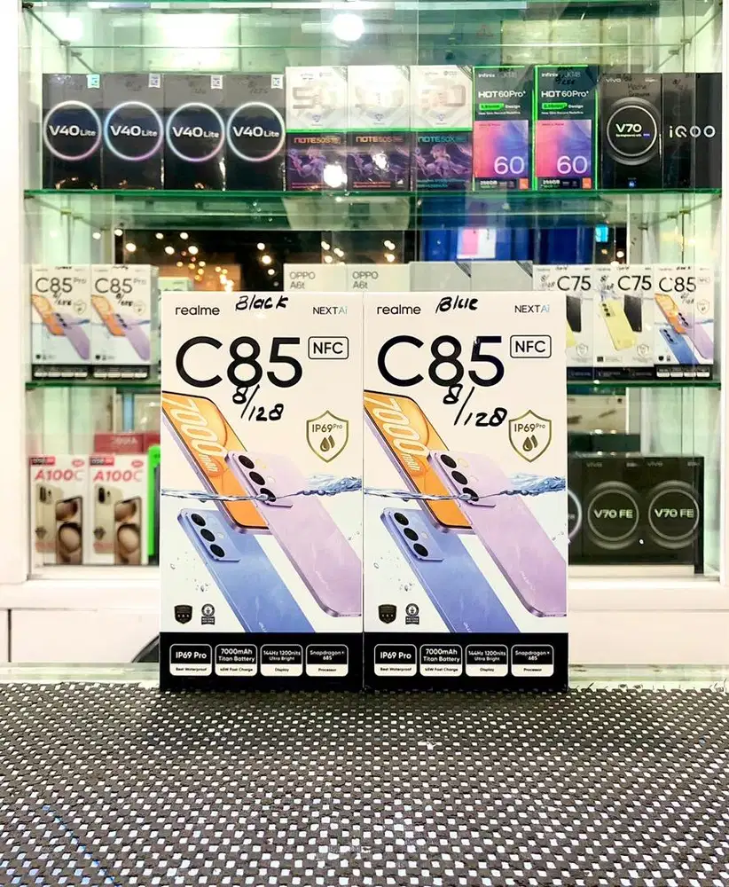 BARU..REALME C85 RAM 8+8/128 SEGEL/GARANSI RESMI.
