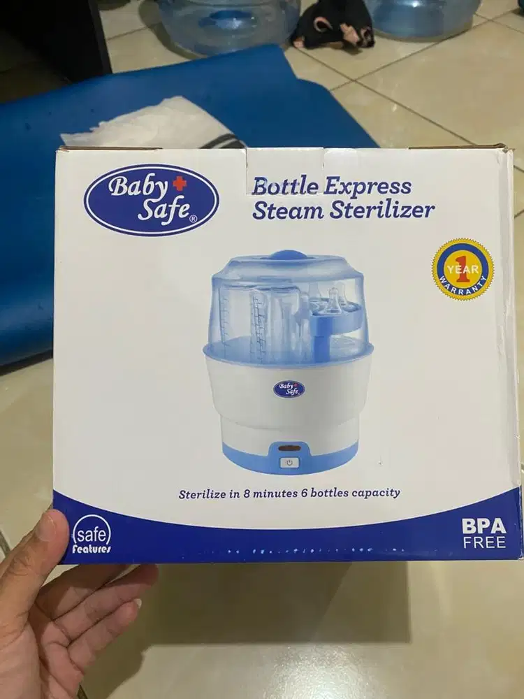 Sterilizer baby safe steam new