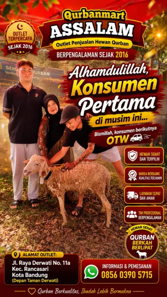 HEWAN QURBAN MURAH GRATIS ONGKIR