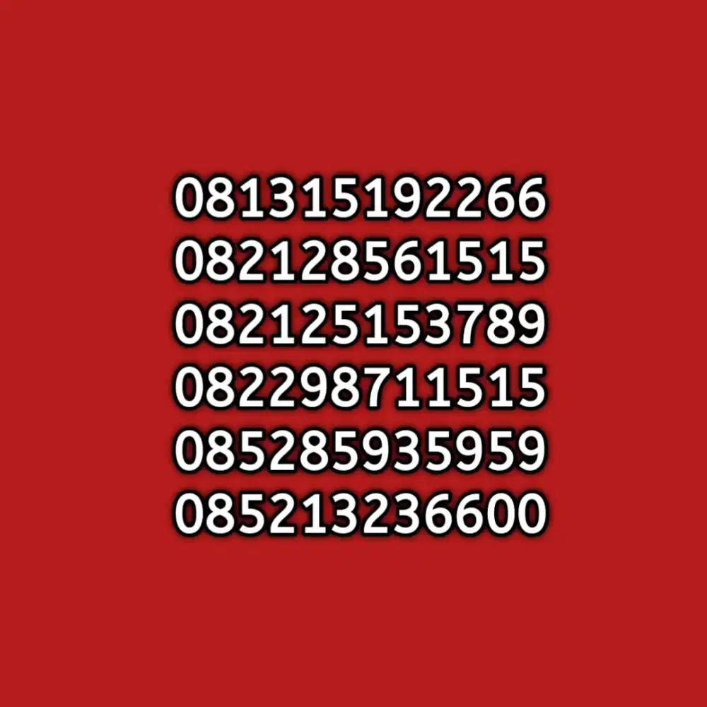 nomor cantik telkomsel simpati as
