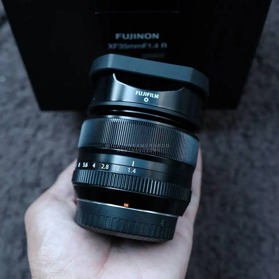 Fujinon XF 35mm F1.4 R Fullset Ex FFID Fujifilm Xt4 Xt3 Xh1 Xs10