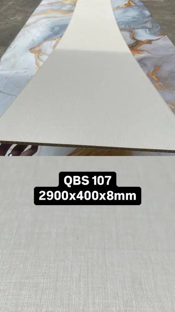 Wallboard PVC / Dinding PVC Motif Random Panjang 3 Meter