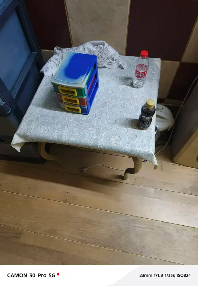 Meja bunga dr kayu