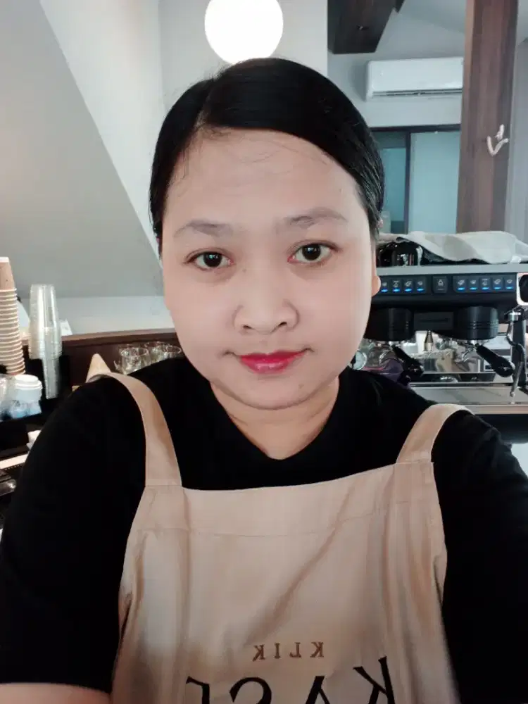 Halo saya sedang mencari pekerjaan untuk bagian kasir/barista /jga tko