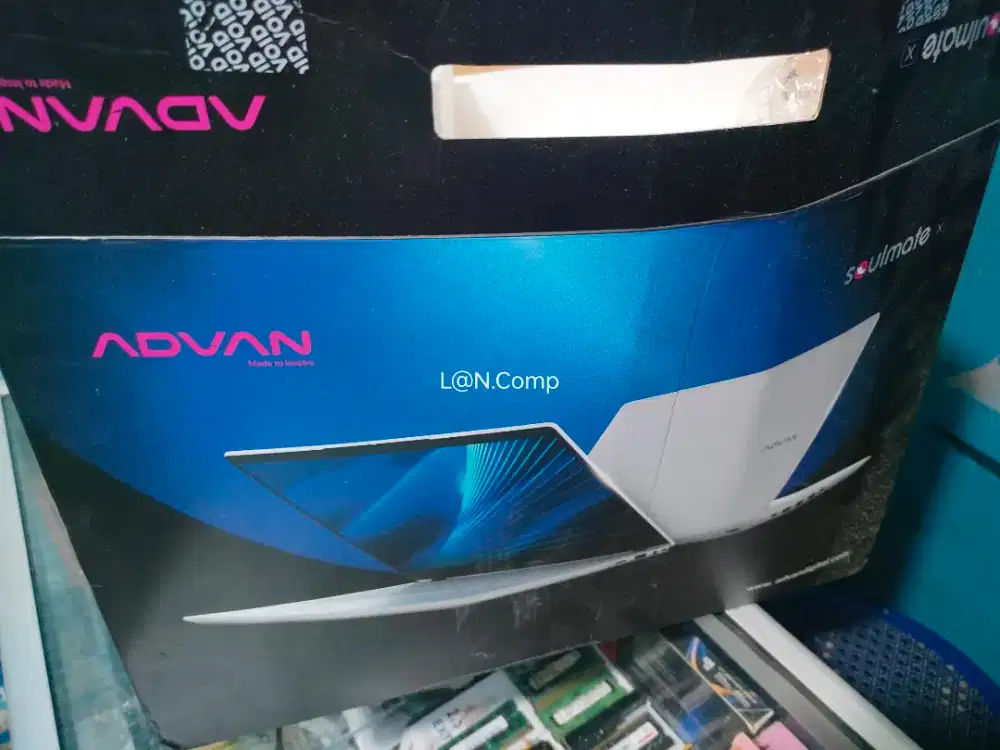 Advan Amd Athlon silver ram 8gb+SSD Fullset Normal Mulus