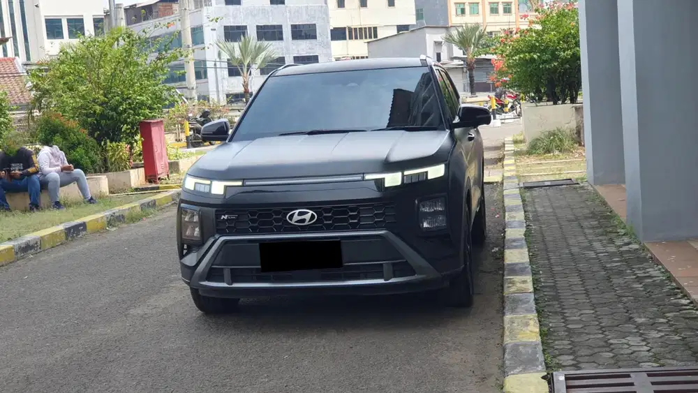 Km19rb hyundai creta nline turbo 2025 hitam pajak panjang