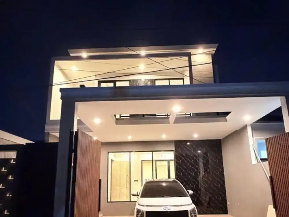 Rumah Baru Mewah Furnish Desain Kekinian di Riung Bandung